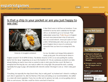 Tablet Screenshot of expatriotgames.com